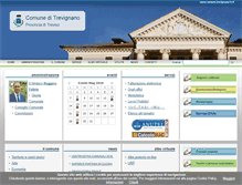 Tablet Screenshot of comune.trevignano.tv.it